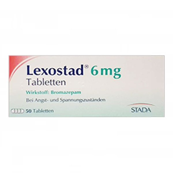 Lexostad Bromazepam 6 mg 50 Tabletten