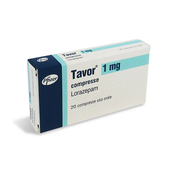 Tavor Lorazepam 1 mg 100 Tabletten